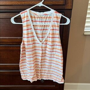 Madewell Striped Pocket Tank
